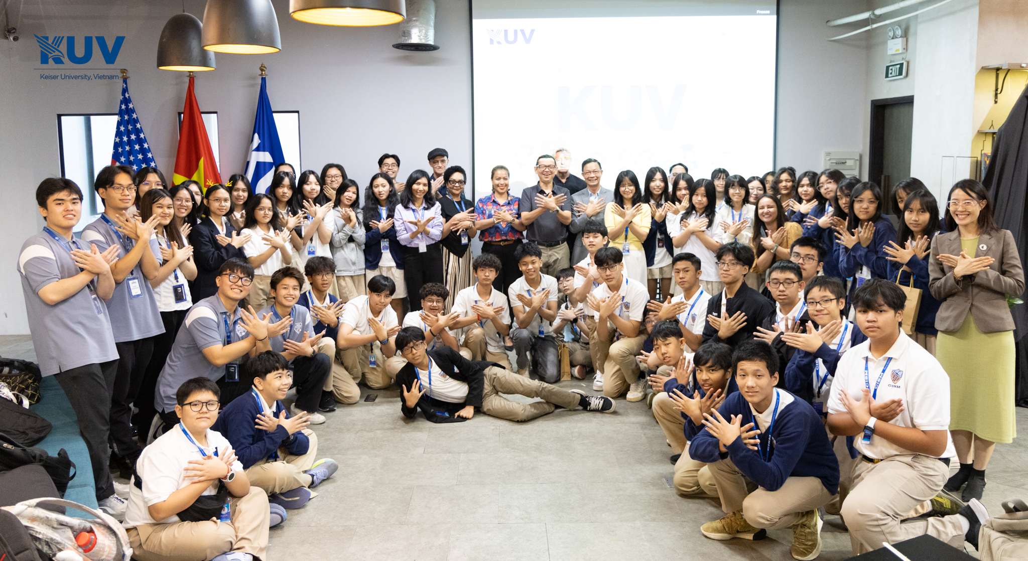 Crane International School Myanmar visits Keiser University, Vietnam