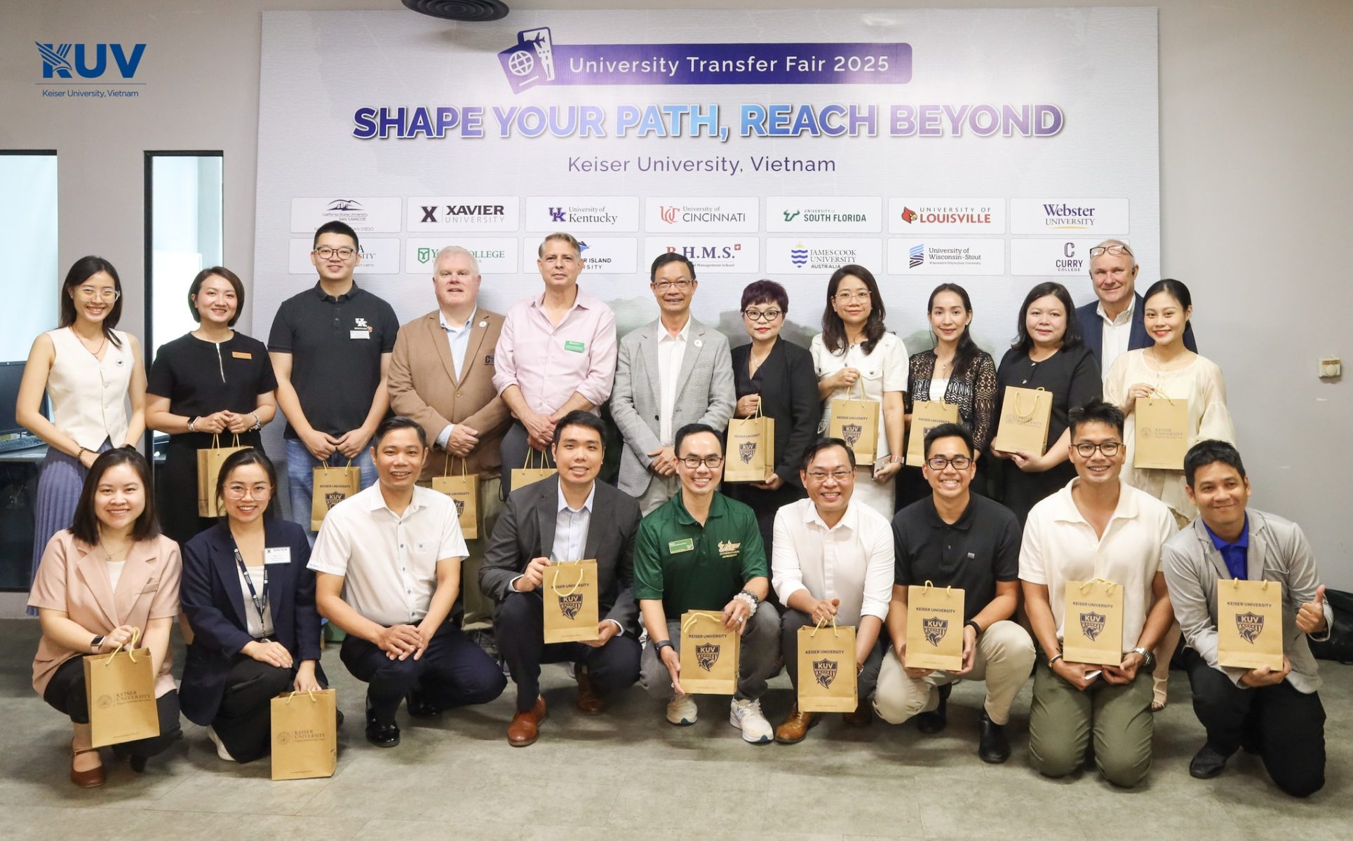 Study abroad transfer fair event at KUV