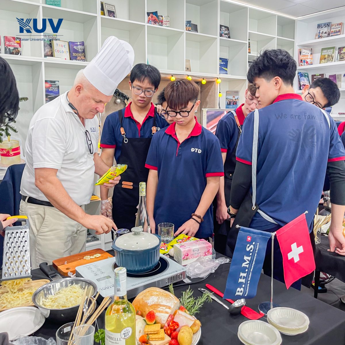 A bridge between cultures and career paths.