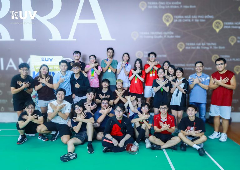 HAWK CUP Badminton tournament - Connection and Breakthrough of KUV students