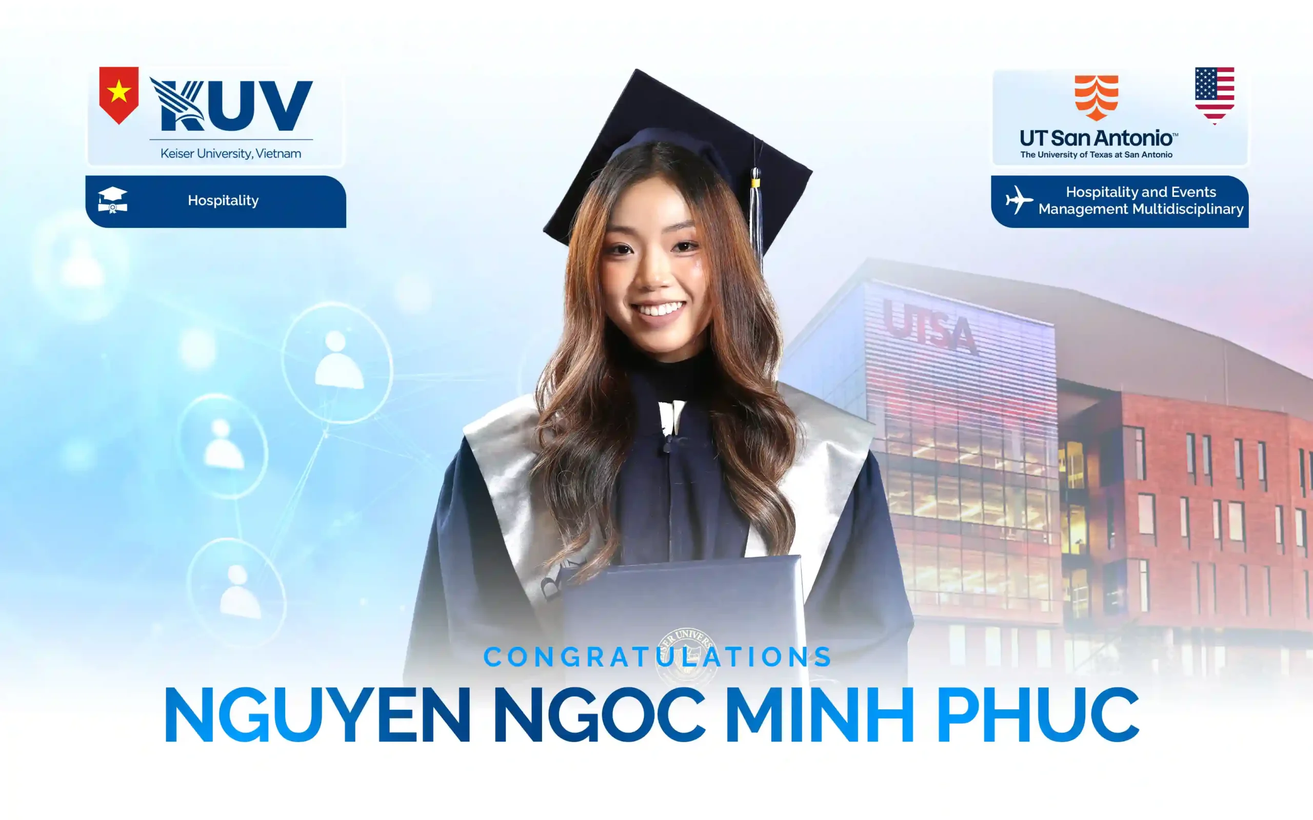 Nguyen Ngoc Minh Phuc transfers to the University of Texas at San Antonio